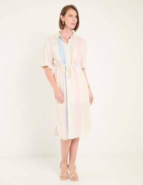 Vestido midi casual Weekend para mujer