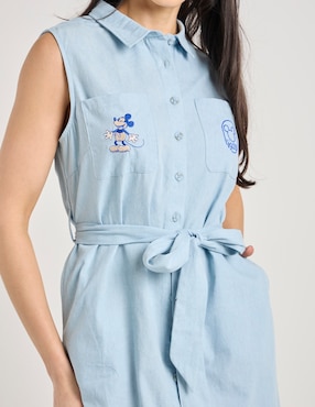 Vestido corto casual Disney Dtr para mujer
