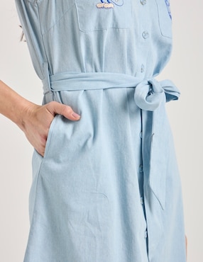 Vestido corto casual Disney Dtr para mujer