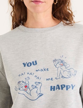 Sudadera Disney Dtr para mujer