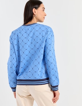 Sudadera con cuello a contraste Disney Dtr para mujer