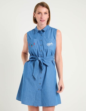Vestido arriba de la rodilla casual Disney Dtr Stitch