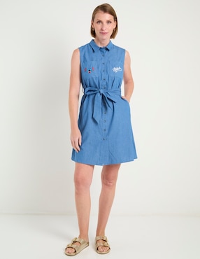 Vestido arriba de la rodilla casual Disney Dtr Stitch