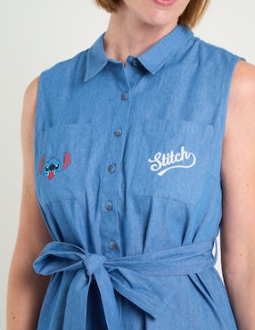 Vestido arriba de la rodilla casual Disney Dtr Stitch