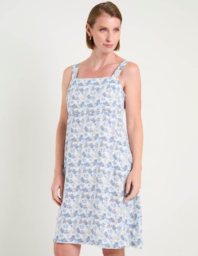 Vestido arriba de la rodilla casual Disney Dtr Stitch para mujer
