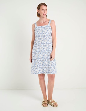 Vestido arriba de la rodilla casual Disney Dtr Stitch para mujer