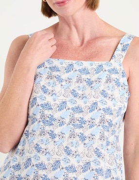 Vestido arriba de la rodilla casual Disney Dtr Stitch para mujer