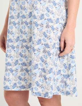 Vestido arriba de la rodilla casual Disney Dtr Stitch para mujer