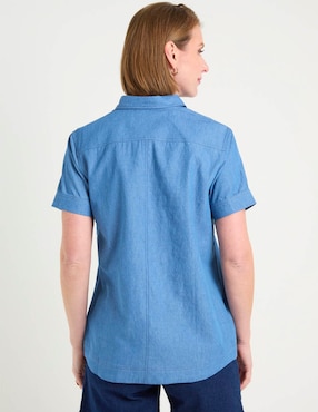 Blusa camisera Disney Dtr manga corta para mujer