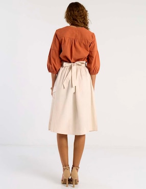 Falda 3/4 Weekend cintura alta
