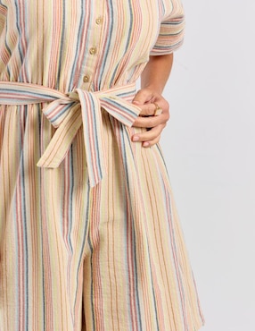 Jumpsuit Weekend casual estampado liso para mujer