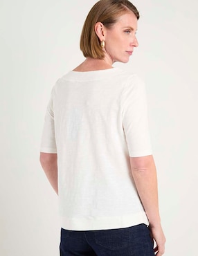 Blusa Weekend manga al codo para mujer