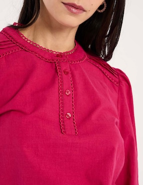 Blusa Weekend manga larga para mujer