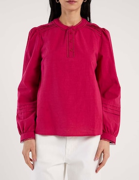 Blusa Weekend manga larga para mujer