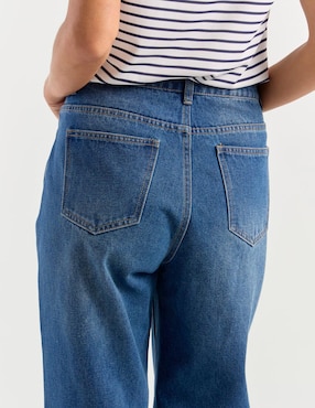 Jeans relaxed wide leg Weekend para mujer