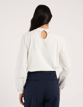 Blusa Weekend manga larga para mujer
