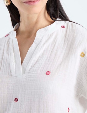 Blusa Weekend manga corta para mujer