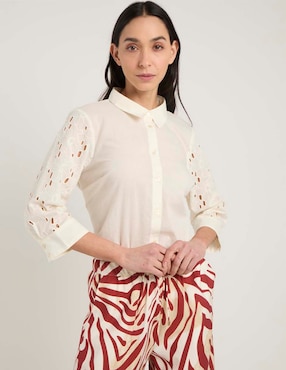 Blusa Weekend manga 3/4 para mujer