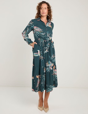 Vestido midi casual Weekend para mujer