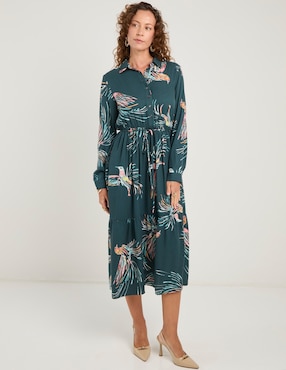 Vestido midi casual Weekend para mujer