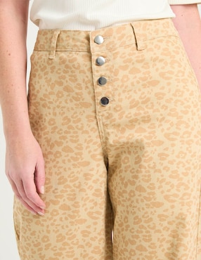 Jeans wide leg a la cintura alta Weekend para mujer
