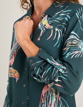 Blusa Weekend manga larga para mujer