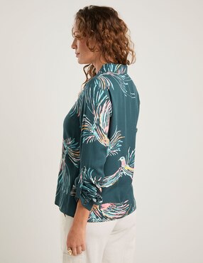Blusa Weekend manga larga para mujer