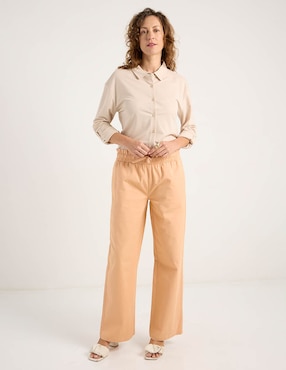 Pantalón relaxed Weekend flare para mujer