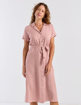 Vestido midi casual Disney Dtr para mujer