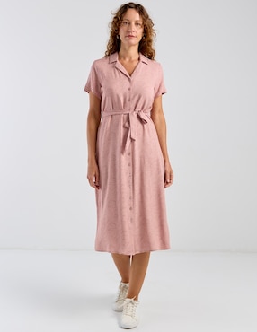 Vestido midi casual Disney Dtr para mujer