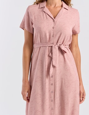 Vestido midi casual Disney Dtr para mujer