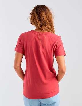 Playera manga corta Disney Dtr cuello redondo para mujer