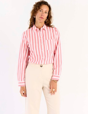 Blusa Weekend manga larga para mujer