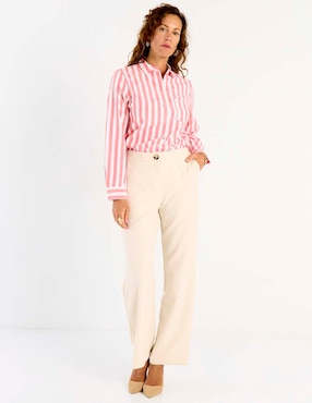 Blusa Weekend manga larga para mujer