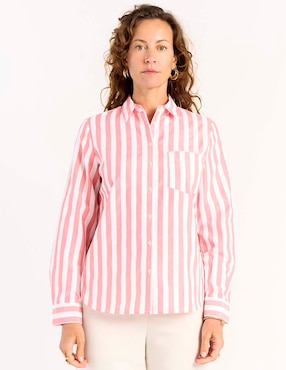 Blusa Weekend manga larga para mujer