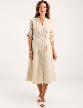 Vestido midi casual Weekend para mujer