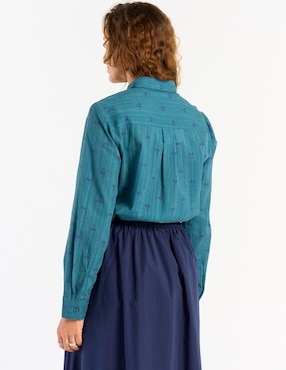 Blusa Weekend manga larga para mujer