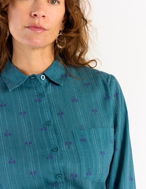 Blusa Weekend manga larga para mujer