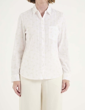 Blusa Weekend manga larga para mujer