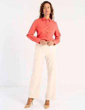 Blusa Weekend manga larga para mujer