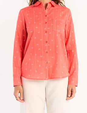 Blusa Weekend manga larga para mujer
