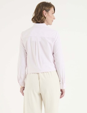 Blusa manga larga para mujer