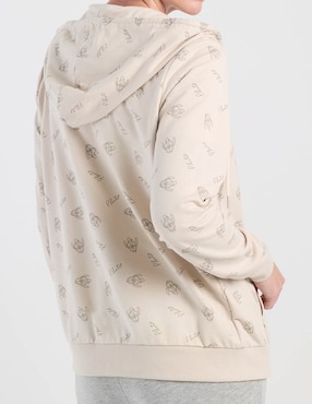 Sudadera con capucha y bolsa Disney DTR Pluto para mujer