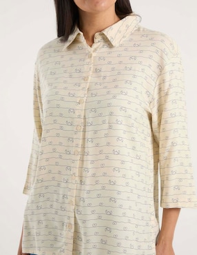 Blusa Disney Dtr manga 3/4 para mujer