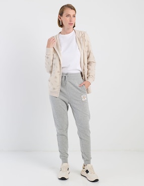 Pants regular Disney Dtr con agujeta para mujer
