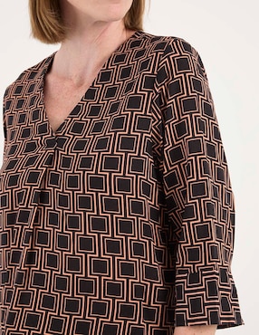 Blusa manga 3/4 para mujer