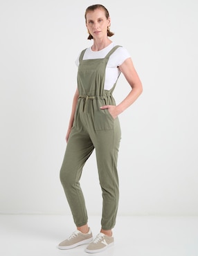 Jumpsuit Weekend de algodón para mujer