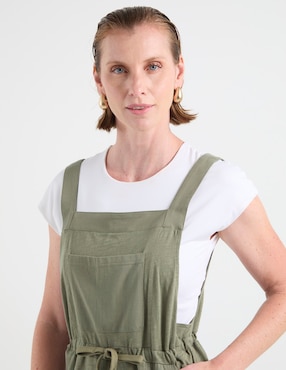 Jumpsuit Weekend de algodón para mujer