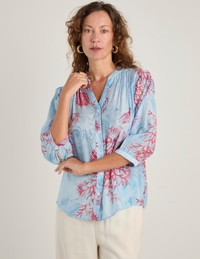 Blusa Weekend manga 3/4 para mujer
