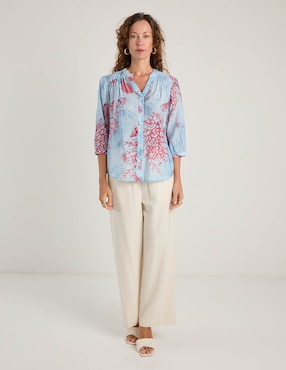 Blusa Weekend manga 3/4 para mujer
